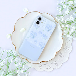 ブルースター ミルキーブルー スマホケース iPhone Android