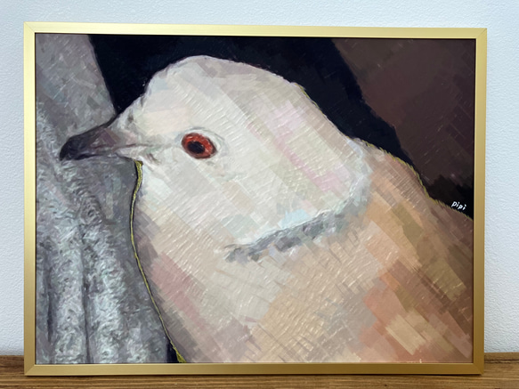 『dove』しあわせの象徴　鳩さんの絵 2枚目の画像