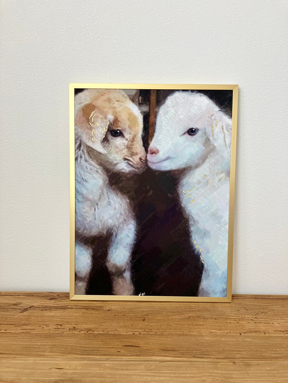 『goat twins』二匹の山羊さん 1枚目の画像