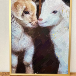 『goat twins』二匹の山羊さん 2枚目の画像