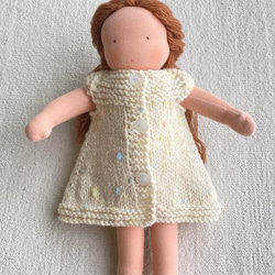 『編み図』ウォルドルフ人形　C体用　ワンピース 3枚目の画像