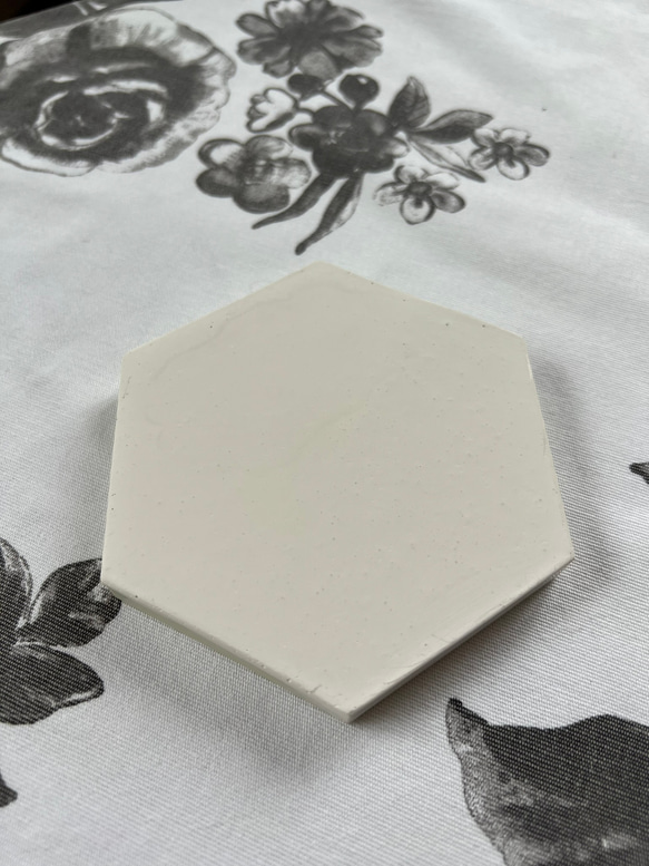 hexagon　tray　ガラスチップ×GR 4枚目の画像