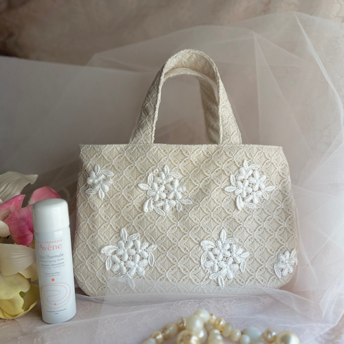 新品　アンテプリマ  ミスト　花レース　トートバッグ　春 37497436_1.jpg