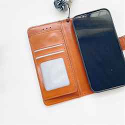 手帳型スマホケース、iPhone全機種対応、カード収納、iphoneケース、iPhone14 iPhone13 4枚目の画像