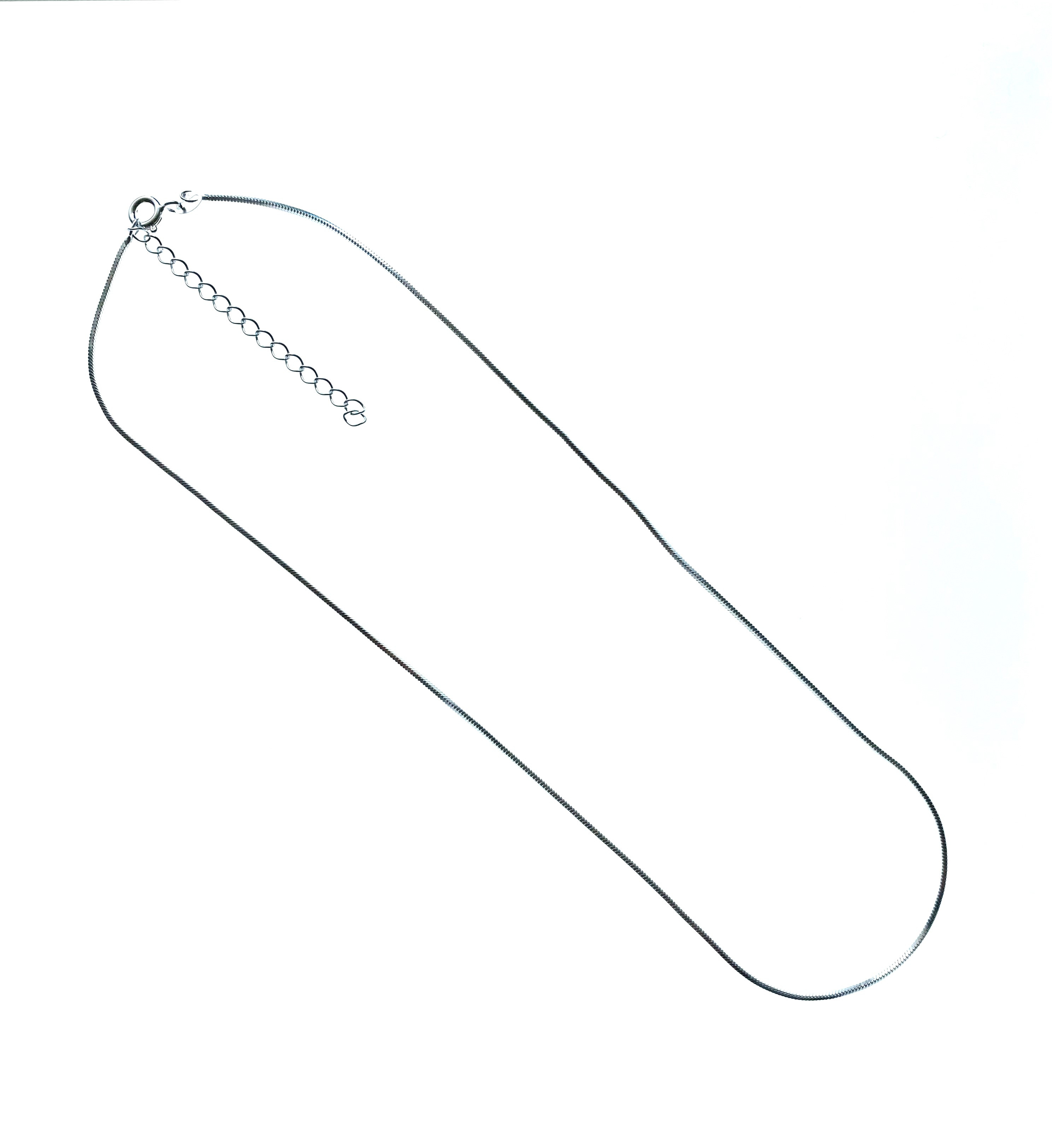 《値下げ》Sv925《10本》幅0.97mm【コンパクト】チェーン　ネックレス40cm　まとめ買い価格⑪