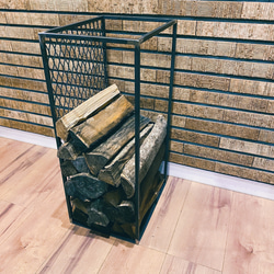 送料無料！ 丈夫で大容量 ウッドストッカー 薪棚 薪ストッカー yumi's