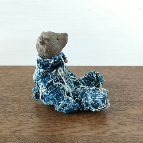 非売品　DENIMEのデニムベア人形 デニムベア キーホルダー 倉敷屋 デニム くま - メルカリ