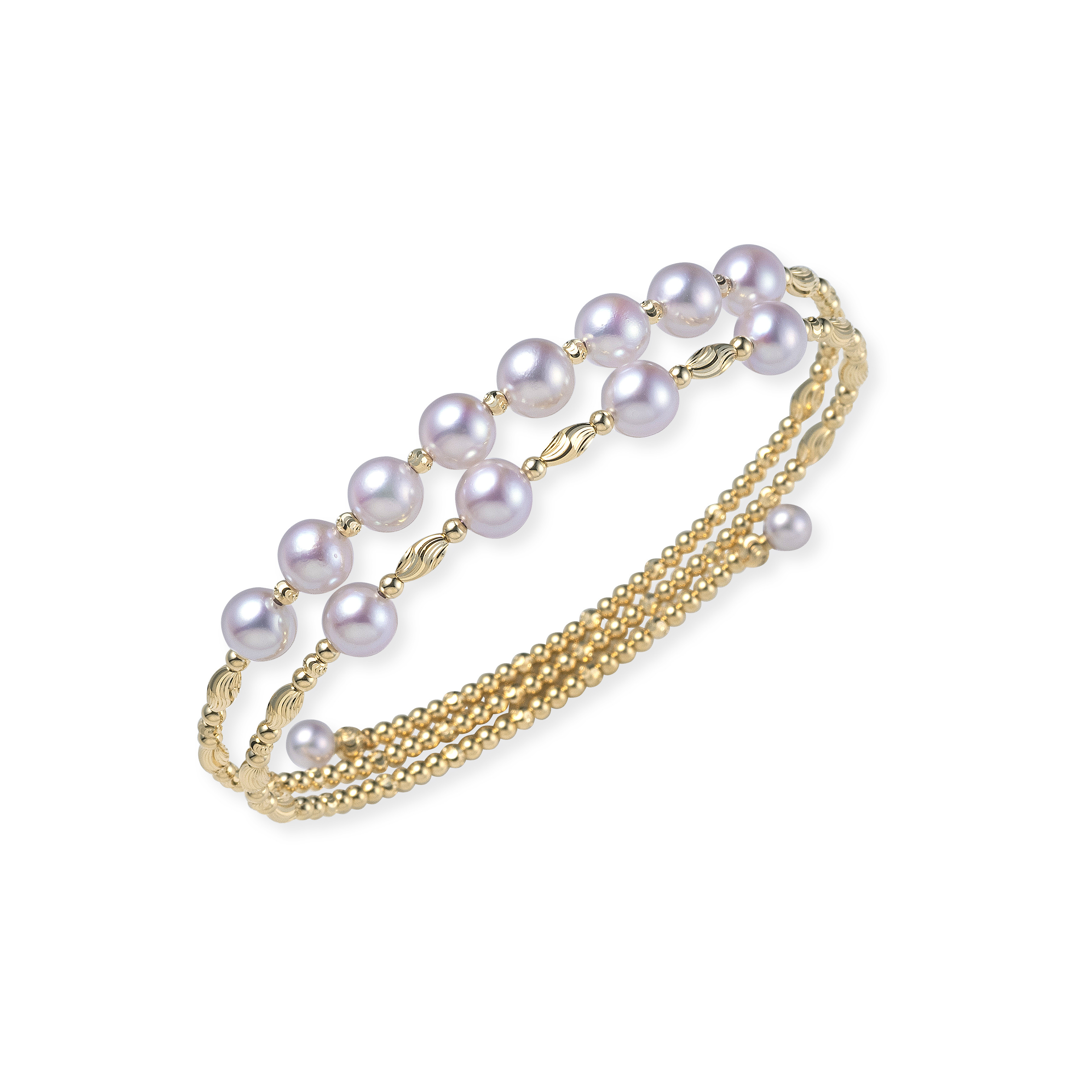 アテナ ダブル &amp; トリプル リング ブレスレット