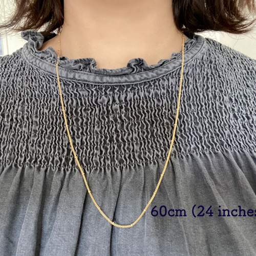 【saphirine】14㎜サフィリーンのネックレス saphirine】14㎜サフィリーンのネックレス 西ドイツ製！ヴィンテージ