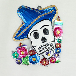 メキシコの伝統的なテナンゴ刺繍 クッションカバー メキシコ シナカンタン刺繍クッションカバー（011） | MIGO LABO