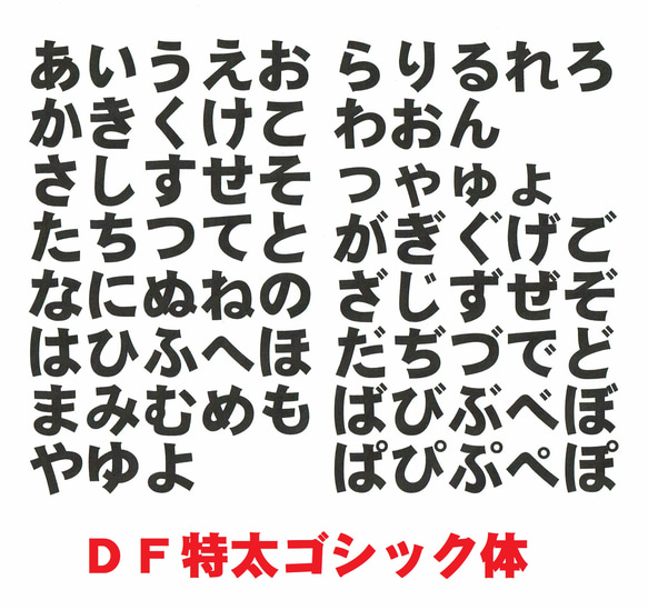 オーダーキラキラワッペンおなまえかなカナ用5-7字迄/ラメグリッターアイロンシール仕様/ネーム 文字 名札 6枚目の画像