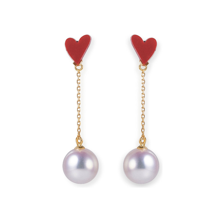 L'amour 装飾イヤリング