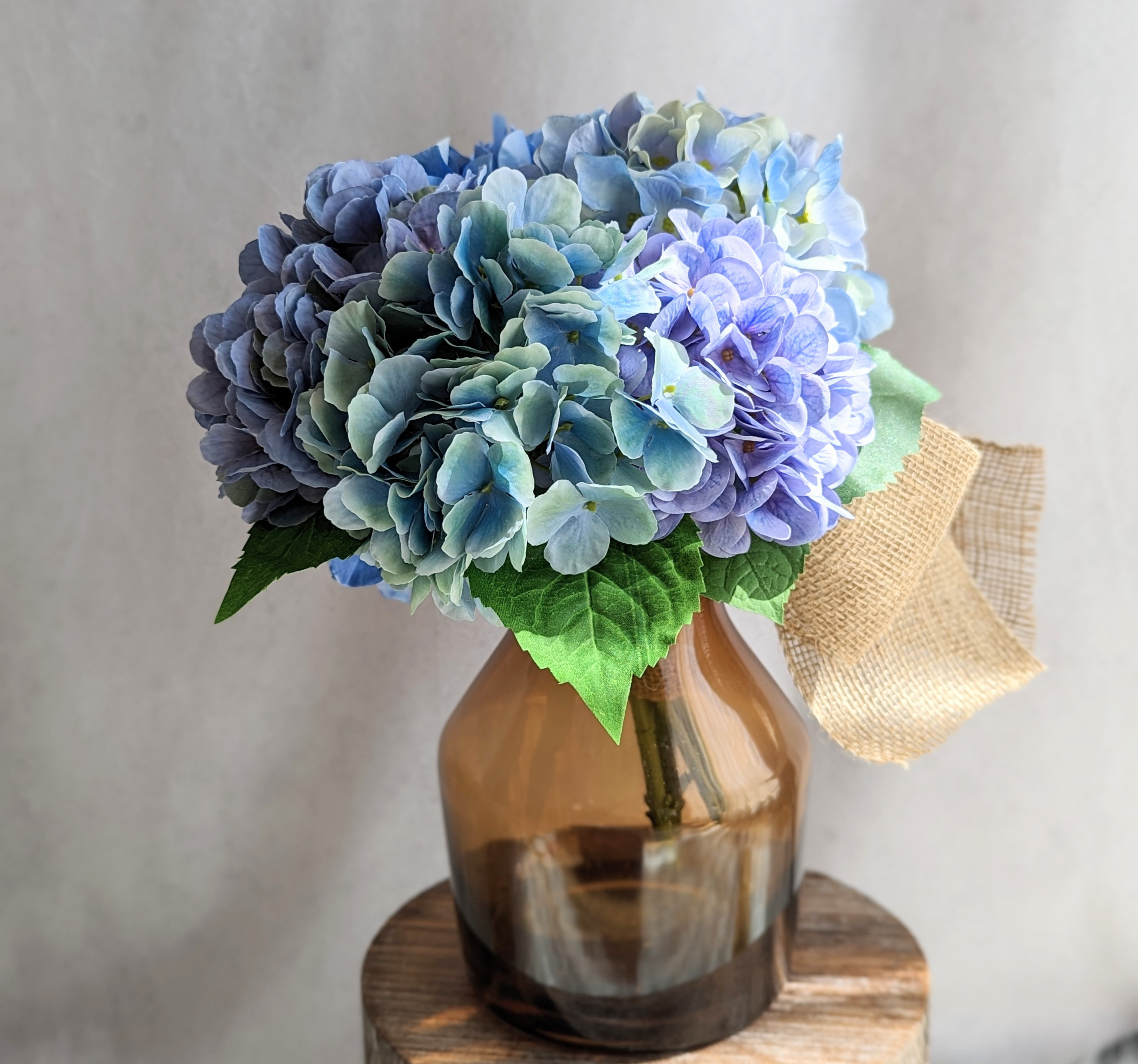 まるで本当の紫陽花みたい!大輪の紫陽花が美しいアーティフィシャル（造花）アレンジ まるで本当の紫陽花みたい!大輪の紫陽花が美しいアーティフィシャル（造花）アレンジ