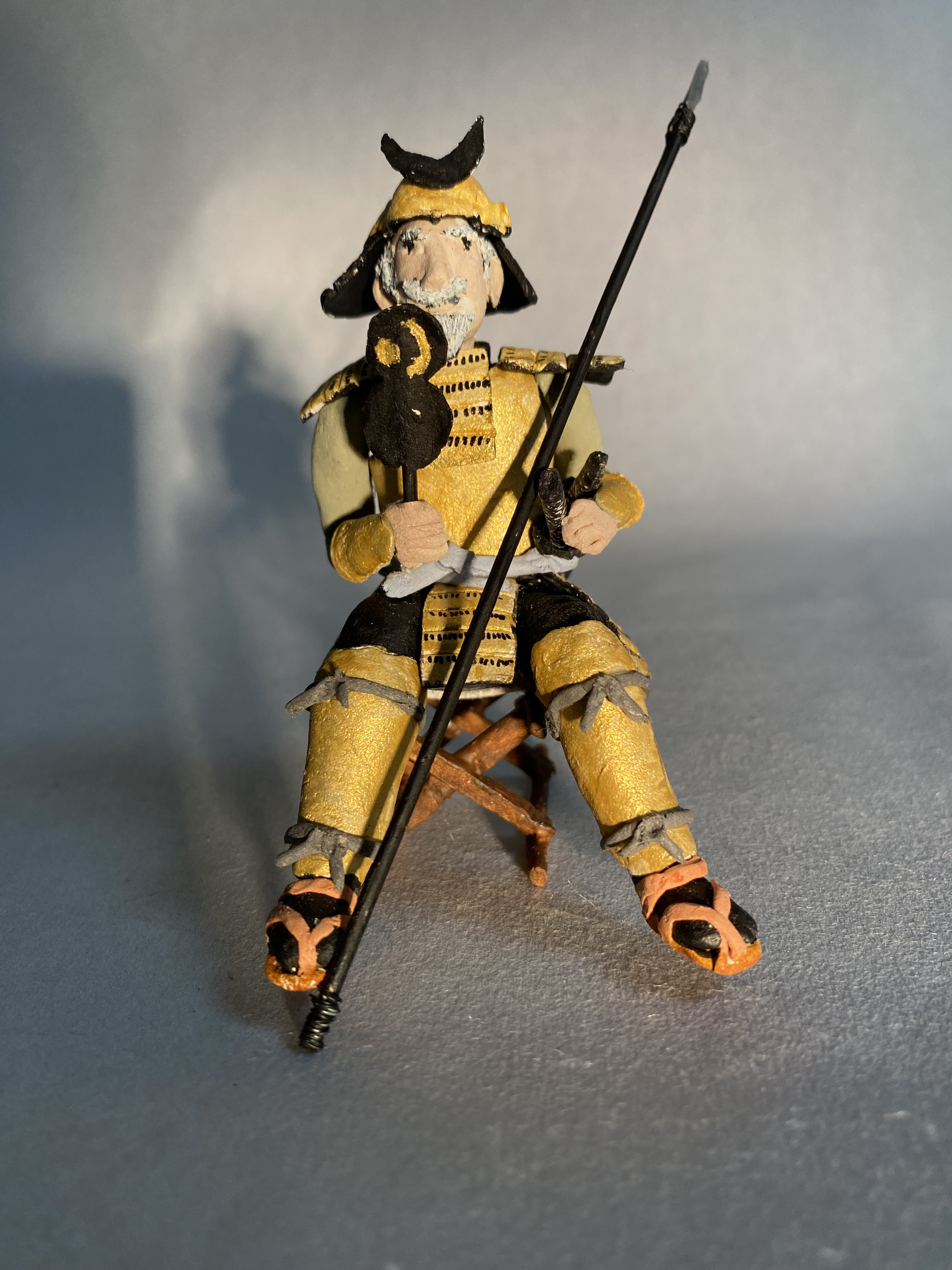 土人形　骨董品　武将