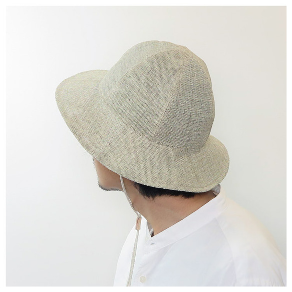 夏素材の和紙メトロハット～Japan Paper Metoro Hat～ 4枚目の画像