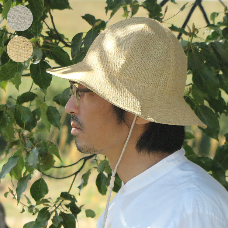 【日本／美濃和紙】夏素材の和紙メトロハット～Japan Paper Metoro Hat～