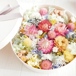 【母の日・ギフト】Spring Flower Box フラワーボックス　プレゼント 4枚目の画像