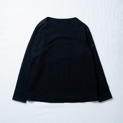 【soco】永恆經典巴斯克襯衫上衣薄布料/黑色 t020s-bck1 第17張的照片