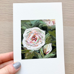 ORIGINAL PAINTING - roses, 原画, バラの絵, バラのアート 絵画 Art