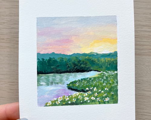 夢のオーナメント　　絵画原画 d39ab9081f0c27b1c4ca92e15cacc8