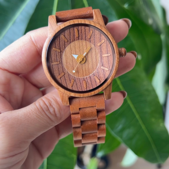 腕時計 ペア ウッド 木製腕時計 ペア時計 プレゼント 単品も販売中 demilous. 17枚目の画像