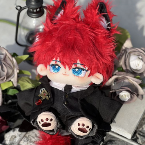赤髪のぬいぐるみ・マスコット アリカワコウヘイ マシューくん 赤い髪の男の子 ぬいぐるみ
