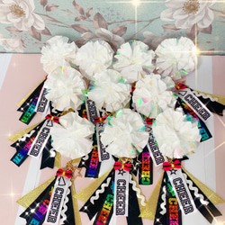 [訂製] Cheer Pom 鑰匙圈 Pom-poms 吊飾 for cheerleaderes 第11張的照片