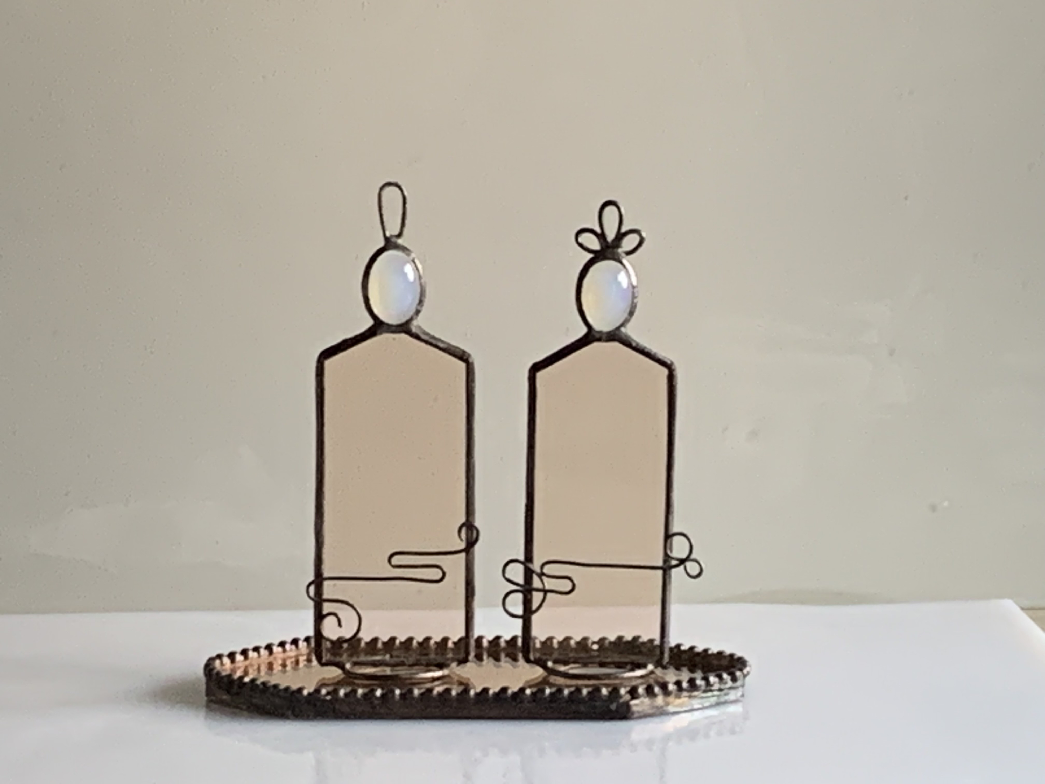 おひなさま ステンドグラス オブジェ ステンドグラスおひなさま 立体・オブジェ staindglass VIVACE