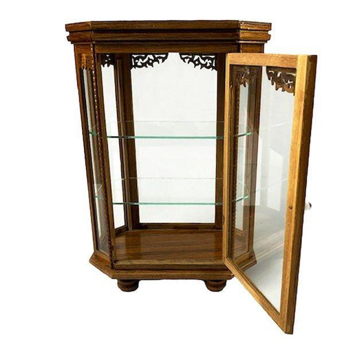 アンティークガラスショーケース1枚扉
