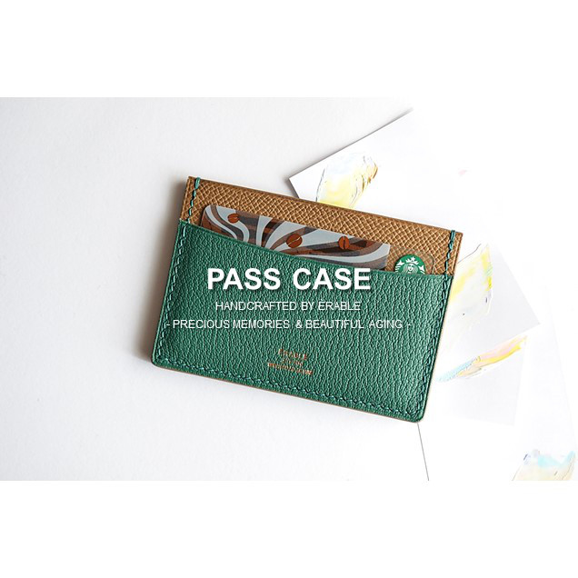 パスケース（定期入れ・カードケース・名刺入れ）【受注製作/カラーオーダー可/名入れ可】