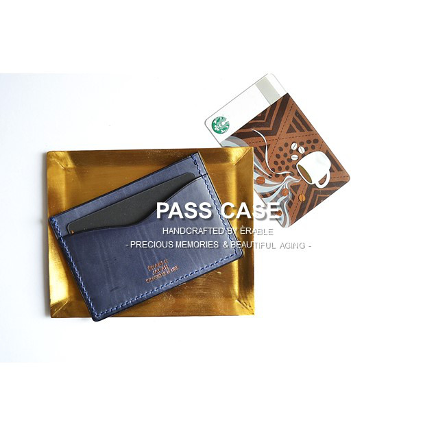 パスケース（定期入れ・カードケース・名刺入れ）【受注製作/カラーオーダー可/名入れ可】