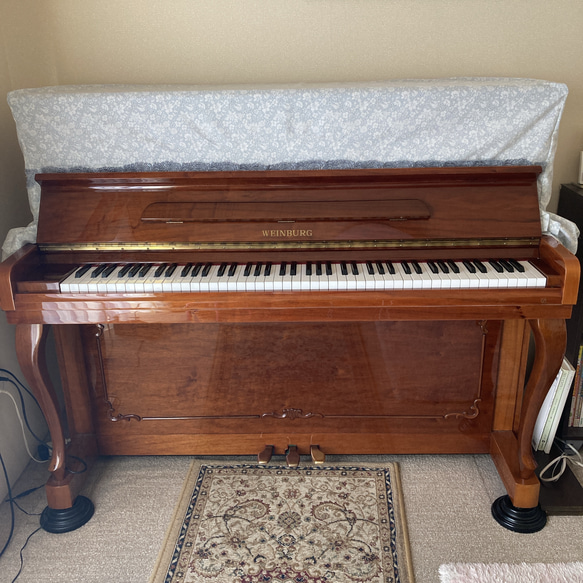 金額無関係です/ご紹介画面ピアノカバー(ハーフタイプ) 