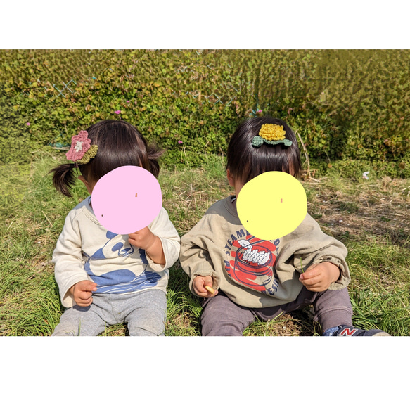 ✿たんぽぽヘアピン✿ 5枚目の画像