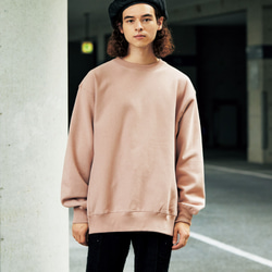 CUSTOM BIG CREW SWEAT (SAND BEIGE) 8枚目の画像