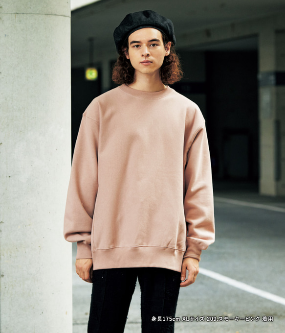 CUSTOM BIG CREW SWEAT (SAND BEIGE) 8枚目の画像