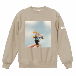 CUSTOM BIG CREW SWEAT (SAND BEIGE) 3枚目の画像