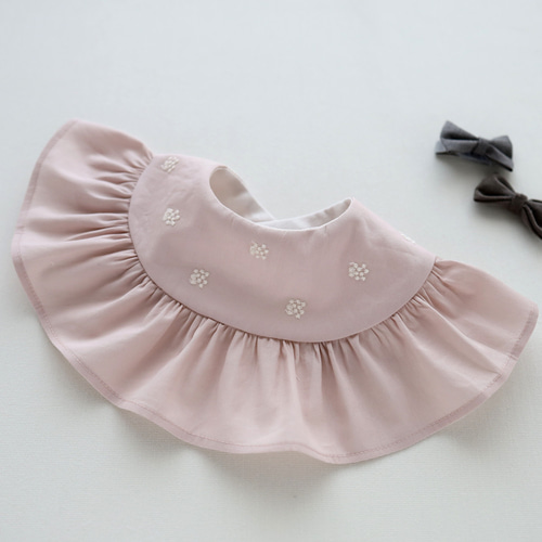 アナベルフリル スタイ チュールレース追加可能 スタイ・よだれかけ