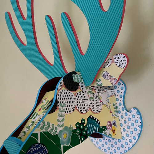 ウォールデコレーション〔森で見上げるライトスカイブルー