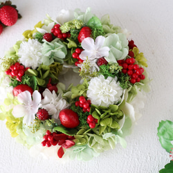 再6 リース いちごスイーツ mini 4枚目の画像