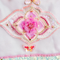 floraison フロレゾン　『開花』桜の刺繍クラシカルバッグ　 12枚目の画像