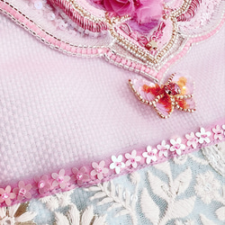 floraison フロレゾン　『開花』桜の刺繍クラシカルバッグ　 10枚目の画像