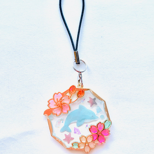 桜とイルカ キーホルダー その他アクセサリー 夏R＆O 通販