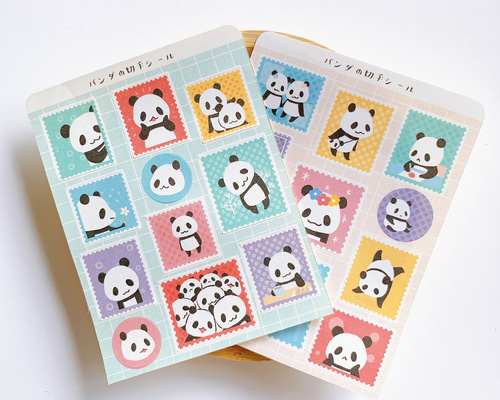 パンダデザイン切手 オリジナル フレーム切手「HAPPY PANDA 30th AnniversaryB」の販売