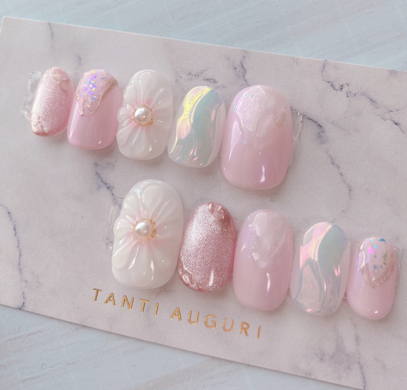 ネイルチップ 成人式 ウエディング ブライダル 和柄 和装 振袖 結婚式  