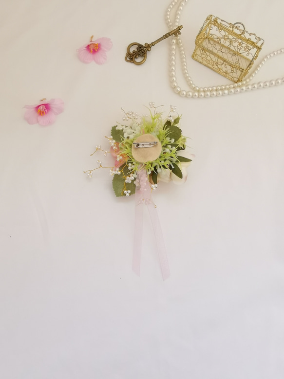 卒業式♡入学式♡フォーマルに♡可愛いお花のコサージュ 5枚目の画像