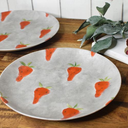 エーデルワイス様 未使用 バーレイ Davenport 皿 プレート いちご