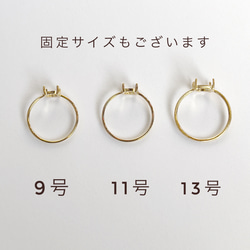 【JORIE】大人気♡大粒グレーオニキス　silver925　フリーサイズ、固定サイズ、刻印あり 17枚目の画像