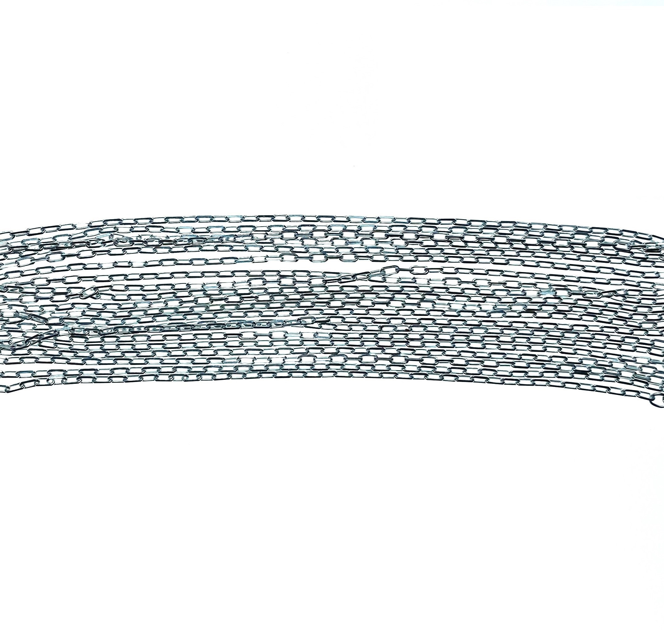 Sv925《10本》幅1.6mm 4面カット【長小判・あずき】ネックレス 40cm③