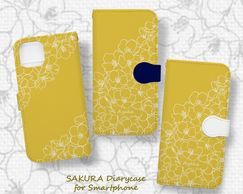 4392*桜 さくらさま確認専用 ミナペルホネン 手帳型 スマホケース 4392