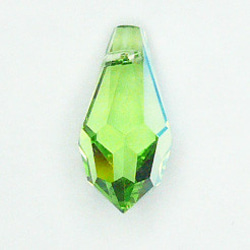 大特価‼スワロフスキー＃6000　PERIDOT（ペリドット）AB　13X6.5mm　2グロス（288個）箱入り 1枚目の画像